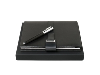Подарочный набор: блокнот А5, ручка-роллер. Hugo Boss