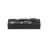 Подарочный набор: ручка шариковая, ручка-роллер, HUGO BOSS, латунь/лак