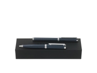 Подарочный набор: ручка шариковая, ручка-роллер, HUGO BOSS, латунь/лак/хром