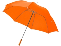 Зонт-трость «Karl», оранжевый, полиэстер, металл, дерево