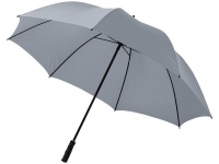 Зонт-трость «Zeke», серый, полиэстер, металл, пластик