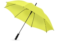 Зонт-трость «Barry», неоновый зеленый, полиэстер, металл, пластик