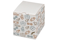 Коробка «Camo», белый, 8 х 8 х 9,8 см, картон