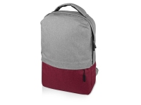 Рюкзак «Fiji» с отделением для ноутбука, серый/красный, полиэстер