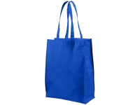 Ламинированная сумка для покупок, средняя, 80 г/м2, ярко-синий, ламинированный нетканый полипропилен 80г