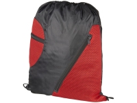 Спортивный рюкзак из сетки на молнии, красный, полиэстер 210D