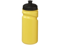 Спортивная бутылка «Easy Squeezy», желтый/черный, полиэтилен высокой плотности