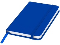Блокнот А5 «Spectrum» с нелинованными страницами, ярко-синий, ПВХ