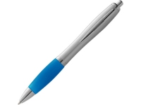 Ручка пластиковая шариковая «Nash», синий/серебристый, АБС пластик