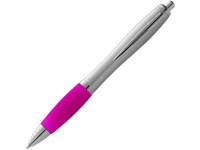 Ручка пластиковая шариковая «Nash», розовый/серебристый, АБС пластик