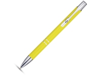 Ручка металлическая шариковая «Moneta», желтый/серебристый, алюминий