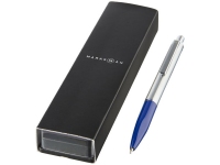 Ручка металлическая шариковая «Dot», синий/серебристый, металл/АБС пластик