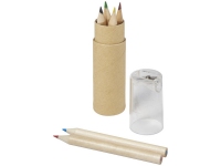 Набор карандашей «Тук», натуральный/прозрачный, дерево/картон/АБС пластик