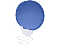 Складной вентилятор (веер) «Breeze», ярко-синий/белый, АБС пластик