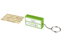 Брелок - фонарик «Cinema», лайм, АБС пластик