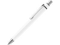 Ручка металлическая шариковая шестигранная «Six», белый, металл