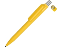 Ручка пластиковая шариковая «On Top SI Gum» soft-touch, желтый, пластик