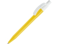 Ручка пластиковая шариковая «Pixel KG F», желтый, пластик