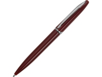 Ручка пластиковая шариковая «Империал», бордовый глянцевый/серебристый, пластик