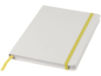 Блокнот А5 «Spectrum», белый/желтый, ПВХ покрытый картоном