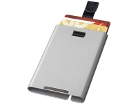 RFID слайдер для карт, серебристый, алюминий