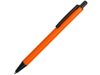 Ручка металлическая шариковая «Iron», оранжевый/черный, металл