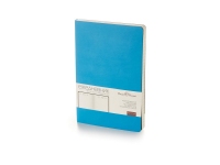 Ежедневник недатированный А5 «Megapolis Flex», синий флуор, искусственная кожа