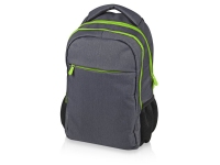 Рюкзак «Metropolitan», серый/зеленый, полиэстер
