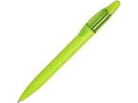 Ручка пластиковая шариковая «Mark» с хайлайтером, зеленое яблоко, пластик