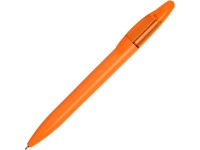 Ручка пластиковая шариковая «Mark» с хайлайтером, оранжевый, пластик
