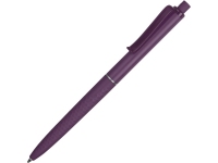 Ручка пластиковая soft-touch шариковая «Plane», фиолетовый, верхняя часть ручки- пластик, нижняя часть ручки- пластик с покрытием soft-touch