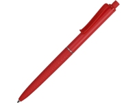 Ручка пластиковая soft-touch шариковая «Plane», красный, верхняя часть ручки- пластик, нижняя часть ручки- пластик с покрытием soft-touch