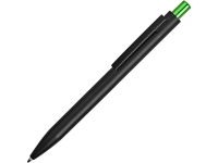 Ручка металлическая шариковая «Blaze», черный/зеленое яблоко, металл