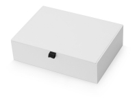 Коробка подарочная White M белая, 23 х 16,05 х 6,03 см, мдф