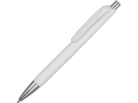 Ручка пластиковая шариковая «Gage», белый/матовый/серебристый, пластик