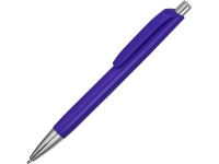 Ручка пластиковая шариковая «Gage», синий матовый/серебристый, пластик