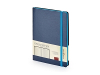 Ежедневник недатированный А5 «Megapolis Soft», синий, искусственная кожа