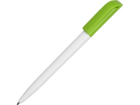 Ручка пластиковая шариковая «Миллениум Color CLP», белый/зеленое яблоко, пластик