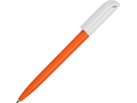 Ручка пластиковая шариковая «Миллениум Color BRL», оранжевый/белый, пластик