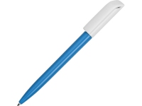 Ручка пластиковая шариковая «Миллениум Color BRL», голубой/белый, пластик