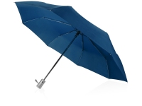 Зонт складной «Леньяно», синий/серебристый