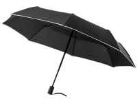 Зонт складной «Scottsdale», черный, полиэстер эпонж
