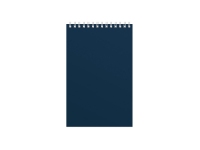 Бизнес - блокнот А5 «Office», синий, дизайнерский картон