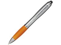 Ручка-стилус шариковая «Nash», оранжевый, АБС пластик
