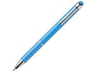 Ручка металлическая шариковая, синий, металл/пластик