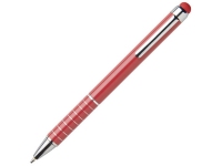Ручка металлическая шариковая, красный, металл/пластик