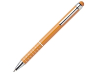 Ручка металлическая шариковая, оранжевый, металл/пластик