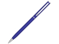 Ручка металлическая шариковая «Slim», синий, алюминий