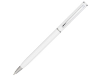 Ручка металлическая шариковая «Slim», белый, алюминий