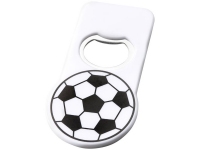 Футбольная открывалка с магнитом, белый
